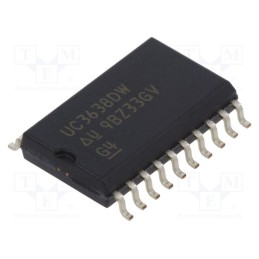 1 pcs x TEXAS INSTRUMENTS - UC3638DW - IC: PMIC, PWM controller, SO20, 0÷70°C, 40V, , SMPS