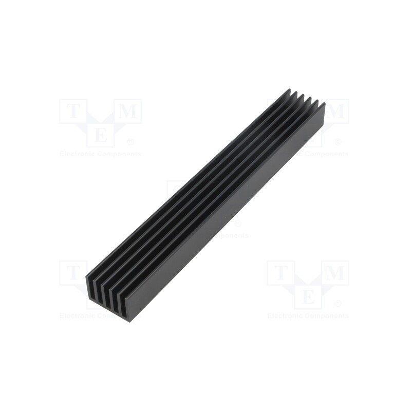 1 pcs x FISCHER ELEKTRONIK - SK 653 150 SA - Heatsink: extruded, grilled, black, L: 150mm, W: 21mm, H: 14mm