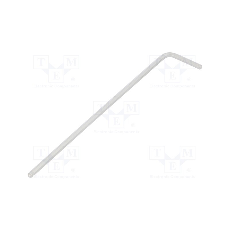 1 pcs x WIHA - 29474 - Wrench, inch,hex key,spherical, HEX 5/64', Overall len: 101mm