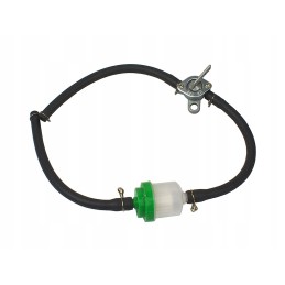 Fuel line, hose, tap, fuel filter set