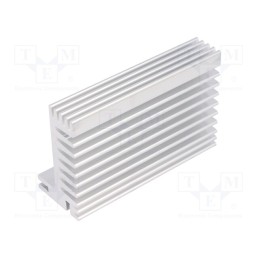 1 pcs x FISCHER ELEKTRONIK - SK 610 84 AL - Heatsink: extruded, TO220, natural, L: 84mm, W: 55mm, H: 31mm, 5K/W