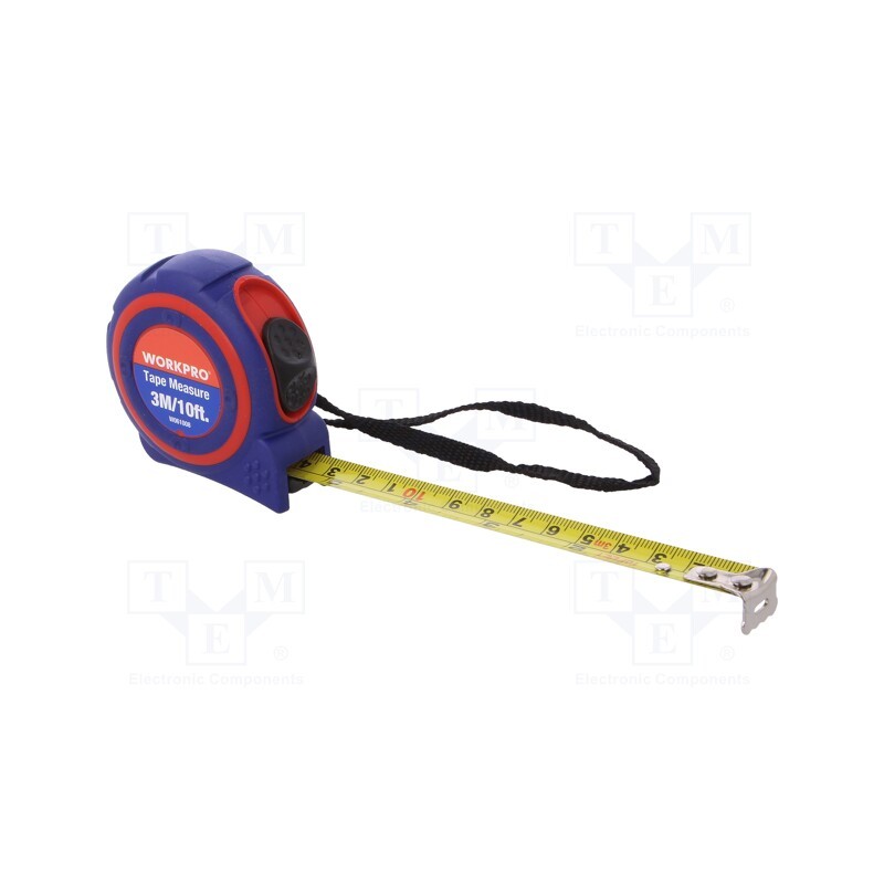 1 pcs x Workpro - W061008 - Measuring tape, L: 3m