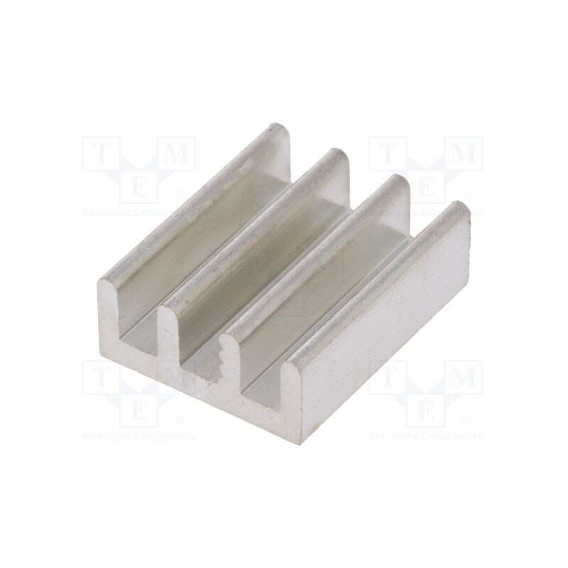 1 pcs x FISCHER ELEKTRONIK - ICKSMDM17MI - Heatsink: extruded, L: 17mm, W: 14mm, H: 6mm, 40K/W, aluminium