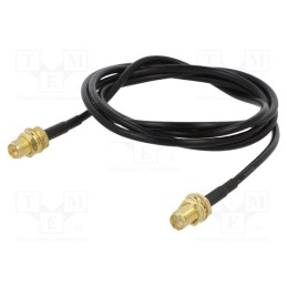 1 pcs x ONTECK - SMA-15-1.0 - Cable, 50Ω, 1m, RP-SMA female,SMA socket, black, straight