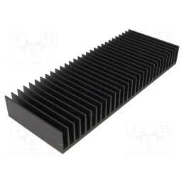 1 pcs x FISCHER ELEKTRONIK - SK42/75/SA - Heatsink: extruded, grilled, black, L: 75mm, W: 200mm, H: 25mm