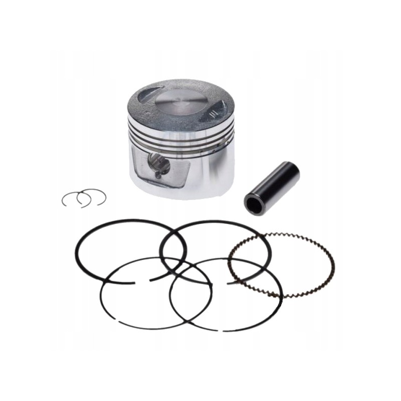 Piston 62mm rings set quad atv bashan shineray
