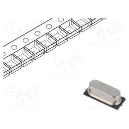 1 pcs x QST - QT49S-7.3728MAHJ-T - Resonator: quartz, 7.3728MHz, ±30ppm, 18pF, SMD, 12.7x4.8x3.8mm