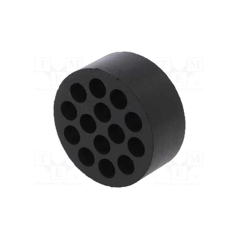 1 pcs x LAPP - 53350147 - Insert for gland, 7mm, M50, IP54, NBR rubber, Holes no: 14