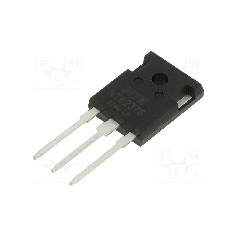 1 pcs x NTE Electronics - NTE2376 - Transistor: N-MOSFET, unipolar, 200V, 19A, Idm: 120A, 190W, TO247