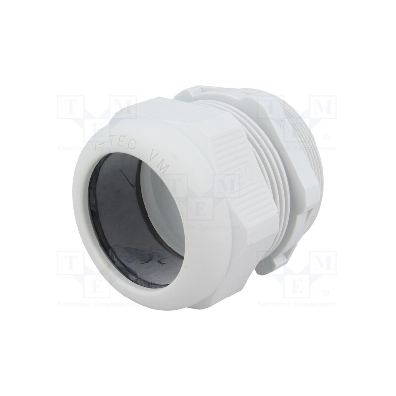 1 pcs x OBO BETTERMANN - V-TEC VM63 LGR - Cable gland, M63, 1.5, IP68, polyamide, light grey, V-TEC VM