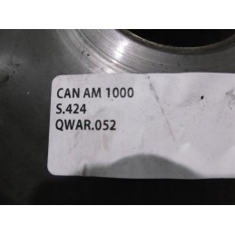 The variator is driven by CAN AM 1000