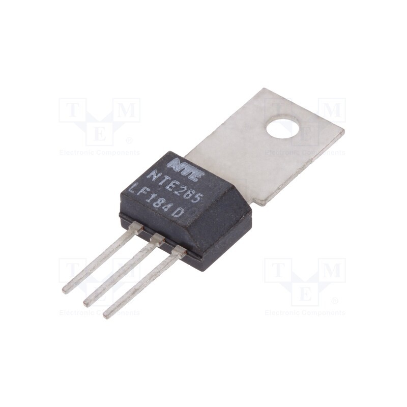1 pcs x NTE Electronics - NTE265 - Transistor: NPN, bipolar, Darlington, 50V, 0.5A, 6.25W