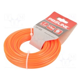 1 pcs x PROLINE - 98125 - Trimmer line, L: 15m, polyamide, square, Size: 2.7mm