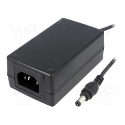 1 pcs x MEAN WELL - GST18A28-P1J - Power supply: switched-mode, 28VDC, 0.64A, Out: 5,5/2,1, 18W, 88.5%