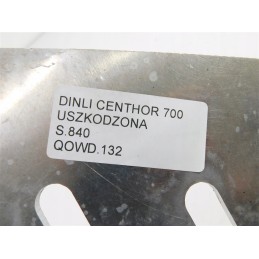 The cover of the Dinli Centhor 700 wishbones is damaged