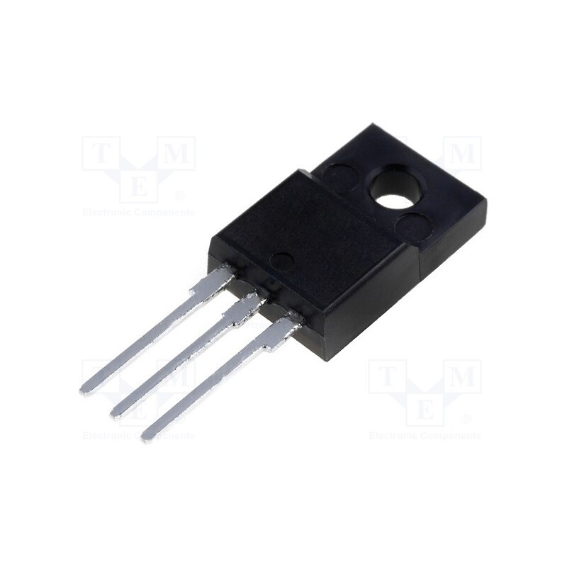 1 pcs x STMicroelectronics - STF8N65M5 - Transistor: N-MOSFET, MDmesh™ V, unipolar, 650V, 4.4A, 25W, TO220FP