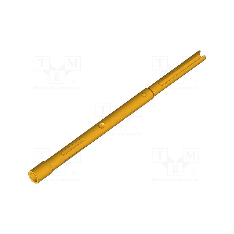 1 pcs x INGUN - KS-069 30 - Test probe socket, Contact plating: gold-plated, soldered