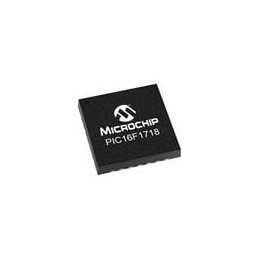 1 pcs : PIC16F1718-I/ML - 8-bit Microcontrollers - MCU 8-Bit MCU, 28K Flash 2KB RAM, 10b ADC