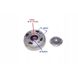 Clutch for cross quad atv 110ccm 125ccm aluminum