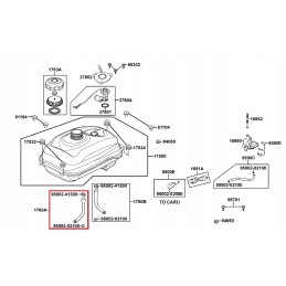 Kymco mxu mxer 150 fuel line