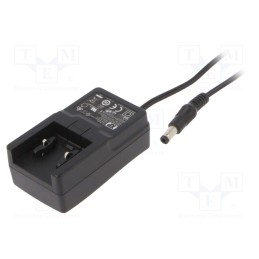 1 pcs x XP POWER - ACM06US09 - Power supply: switched-mode, plug, 9VDC, 0.6A, 6W, Plug: none, 79.8%