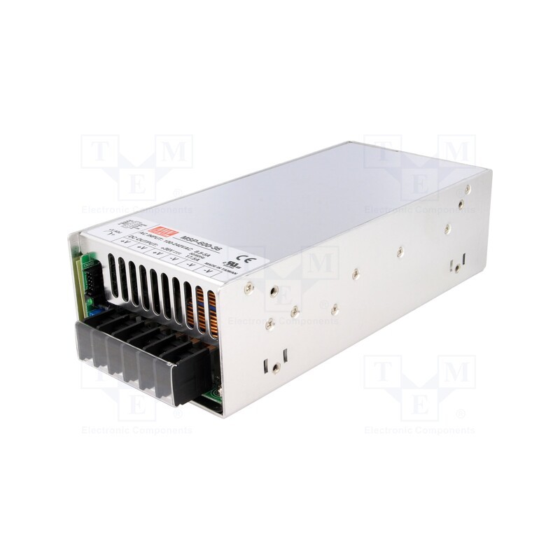 1 pcs x MEAN WELL - MSP-600-36 - Power supply: switched-mode, for building in,modular, 630W, 89%