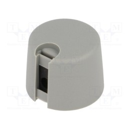 1 pcs x OKW - A1020068 - Knob, with pointer, plastic, Øshaft: 6mm, Ø20x16mm, grey, A10