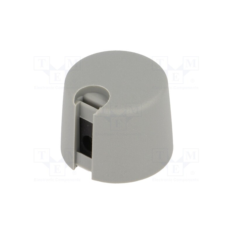 1 pcs x OKW - A1020068 - Knob, with pointer, plastic, Øshaft: 6mm, Ø20x16mm, grey, A10