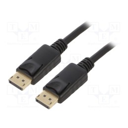 1 pcs x LOGILINK - CD0102 - Cable, DisplayPort 1.2,HDCP, DisplayPort plug,both sides, 3m
