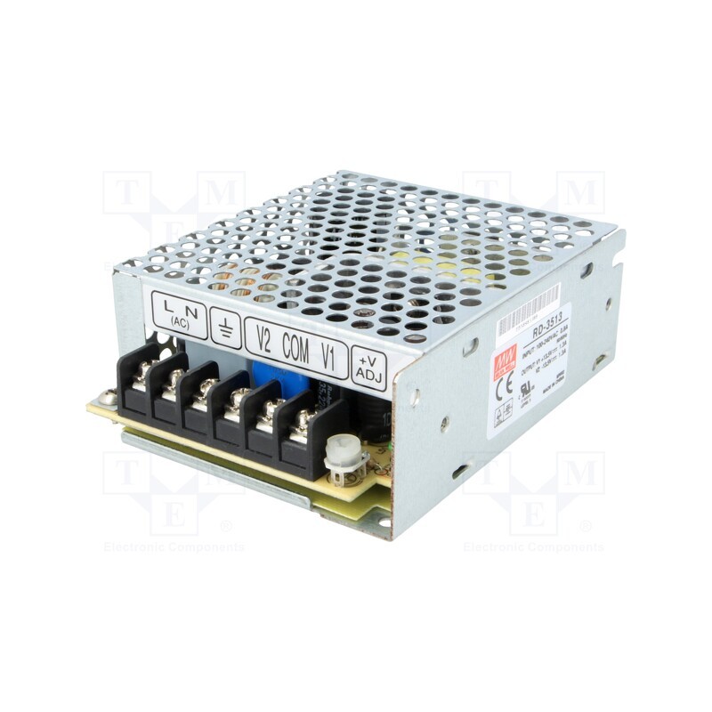 1 pcs x MEAN WELL - RD-3513 - Power supply: switched-mode, for building in,modular, 35.1W