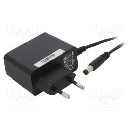 1 pcs x POS - POSC12125A - Power supply: switched-mode, plug, 12VDC, 1.25A, 15W, Plug: EU, POSC