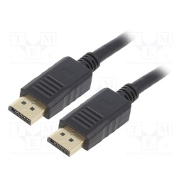 1 pcs x GEMBIRD - CC-DP2-6 - Cable, DisplayPort 1.2, DisplayPort plug,both sides, PVC, 1.8m
