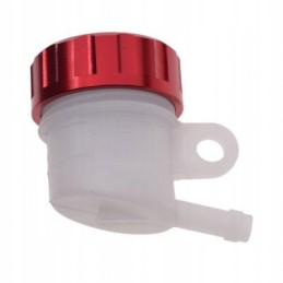 Rear quad brake pump reservoir, red, CNC