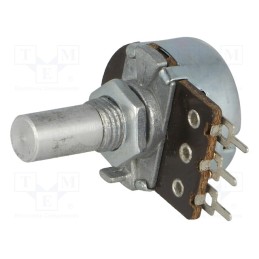 1 pcs x TELPOD - PRP185-220R-A16P1 - Potentiometer: shaft, single turn, 220Ω, 200mW, ±20%, THT, 6mm, mono