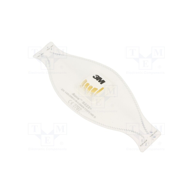 1 pcs x 3M - 9322+ - Dust respirator, FFP2 NR D, disposable,with valve