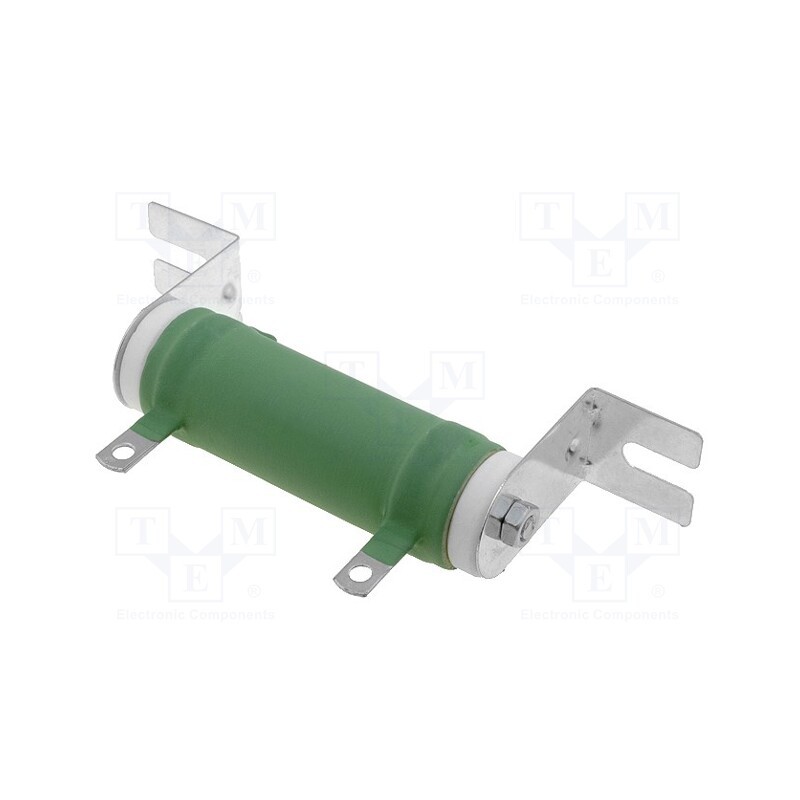1 pcs x ROYAL OHM - QL0025J0102000 - Resistor: wire-wound, 1kΩ, 25W, ±5%, Ø22x60mm, 300ppm/°C