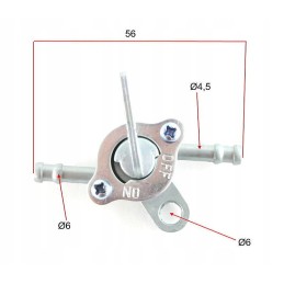 Pass-through tap for ATV Quad Bashan Shinray