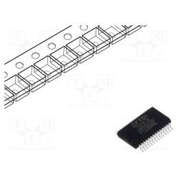 1 pcs x FTDI - FT232RNL-REEL - IC: interface, USB-UART, Full Speed, 3.3÷5.25VDC, , SSOP28