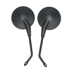 Classic articulated mirrors for quad atv scooter 10mm