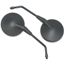 Classic articulated mirrors for quad atv scooter 10mm