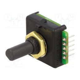 1 pcs x BOURNS - EAW0J-C24-AE0128L - Encoder: absolute, THT, 50000cycles, 8imp/revol, 10VDC, 19mm, 10mA