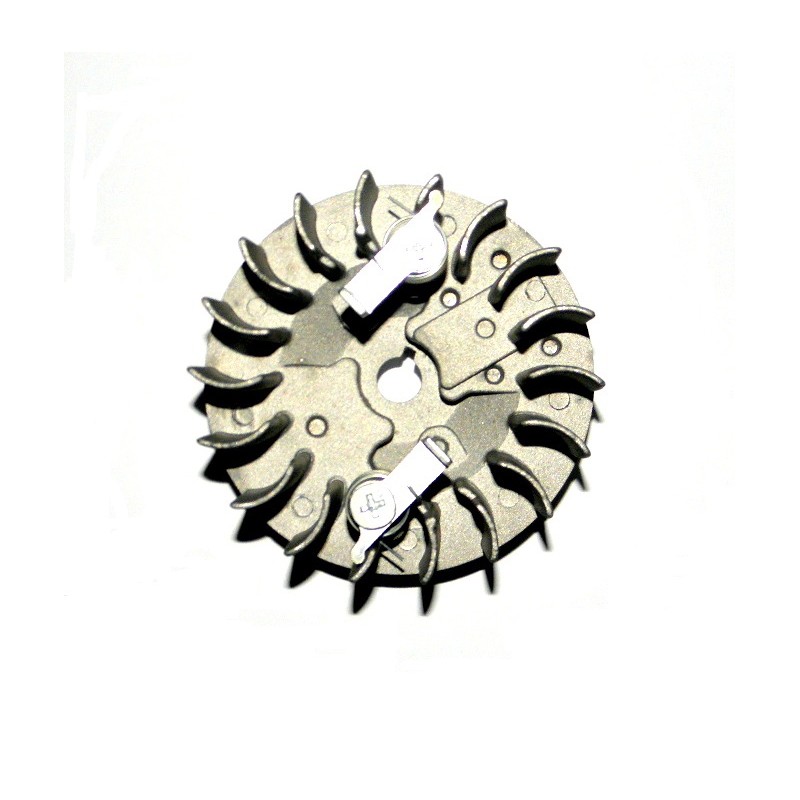 Magneto wheel, a fan for a quad bike