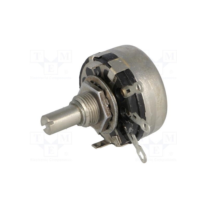 1 pcs x TELPOD - SP-1.2 220K A 20P3 - Potentiometer: shaft, single turn, 220kΩ, 2W, ±20%, soldered, 6mm