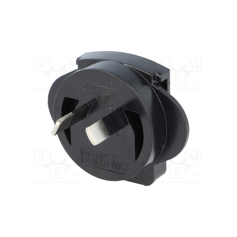 1 pcs x SUNNY - 1357-AC PLUG W2A (AUSTRALIA) - Adapter, Connectors for the country: Australia