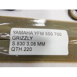 brake disc yamaha yfm 550 700 grizzly 3 08mm