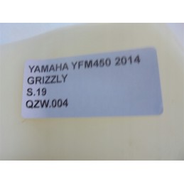 Yamaha yfm 450 grizzly water tank