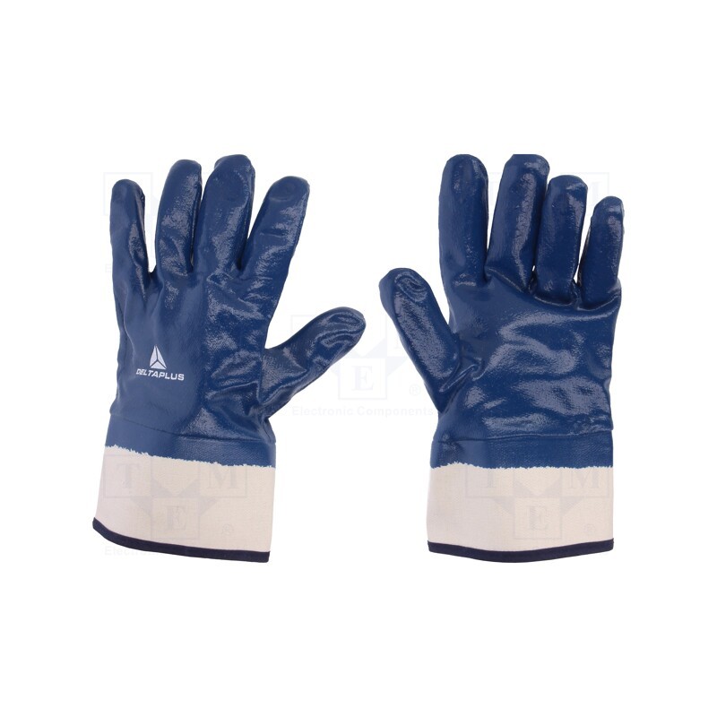 1 set x DELTA PLUS - NI17511 - Protective gloves, Size: 11, Nitrile™ rubber, NI175