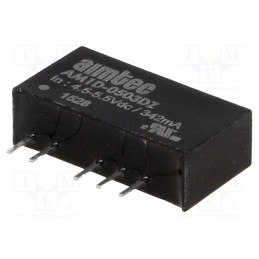 1 pcs x AIMTEC - AM1D-0503DZ - Converter: DC/DC, 1W, Uin: 4.5÷5.5V, Uout: 3.3VDC, Uout2: -3.3VDC