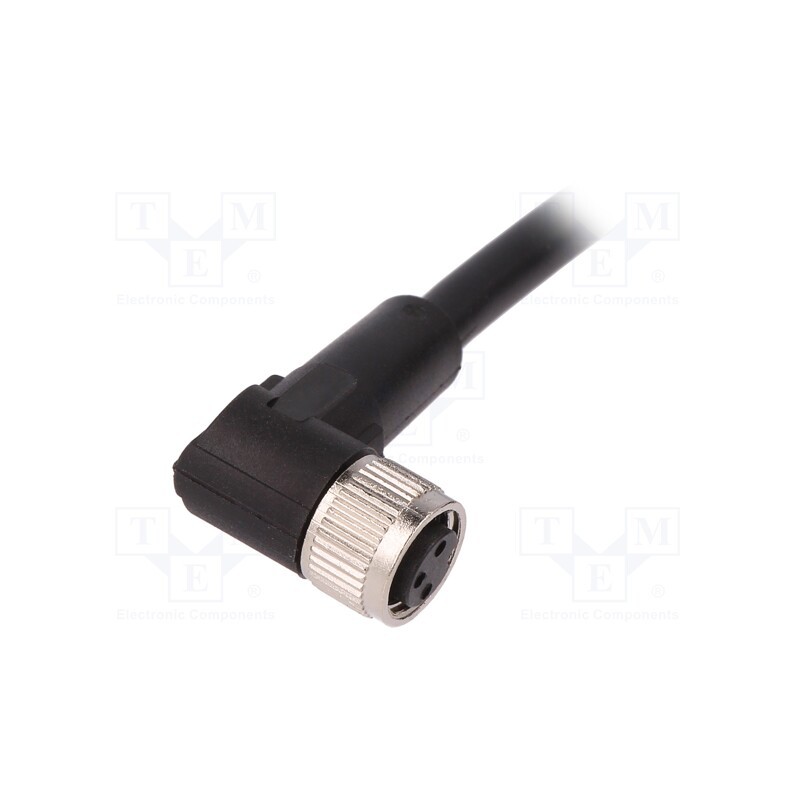 1 pcs x LAPP - AB-C3-10,0PVC-M8FA - Connection lead, M8, PIN: 3, angled, 10m, plug, 60VAC, 4A, -25÷80°C