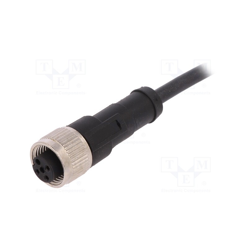 1 pcs x LAPP - AB-C3-2,0PUR-M12FS - Connection lead, M12, PIN: 3, straight, 2m, plug, 250VAC, 4A, PUR